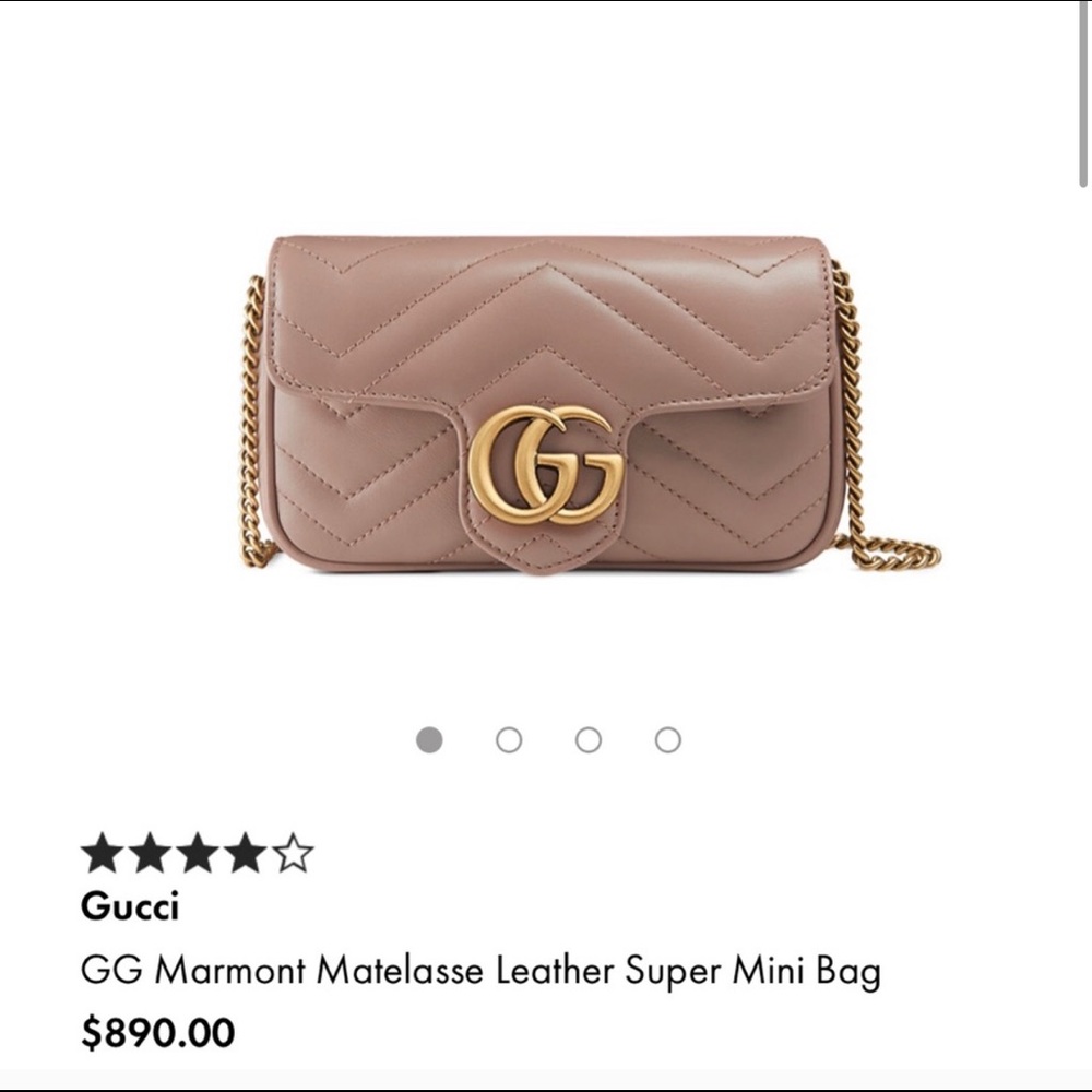 Gucci Super Mini Marmont Bag